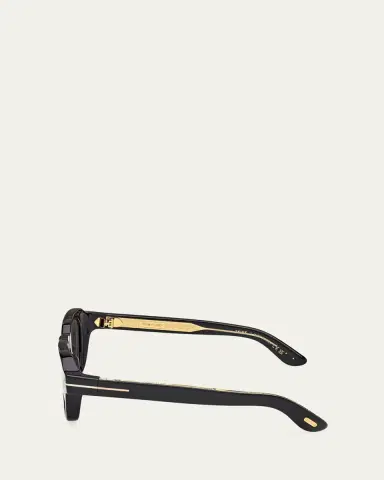Tom Ford Men's Icon Collection Acetate Square Sunglasses | Thumbnail 3 Tom Ford Men's Icon Collection Acetate Square Sunglasses | Thumbnail 3