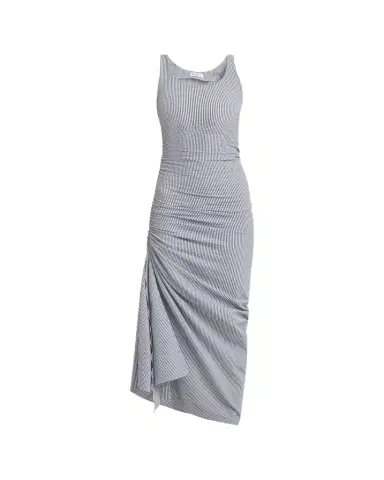 Alaïa Sleeveless Ruched Tank Maxi Dress | Thumbnail 1