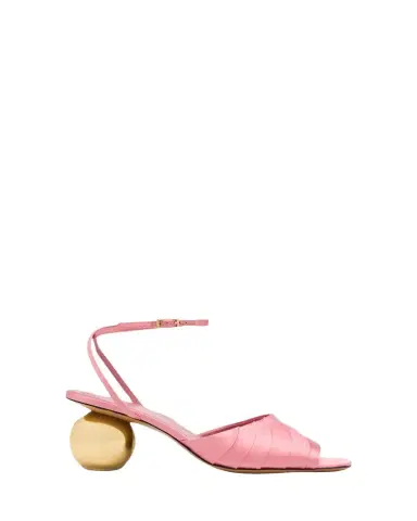Marni Silk Sculptural Sandals | Thumbnail 1 Marni Silk Sculptural Sandals | Thumbnail 1