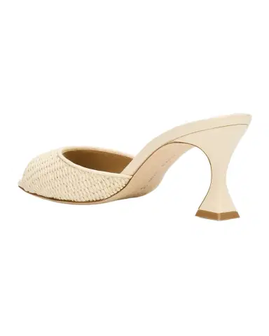 Manolo Blahnik Raffia Jadara Slide Sandals | Thumbnail 1 Manolo Blahnik Raffia Jadara Slide Sandals | Thumbnail 1