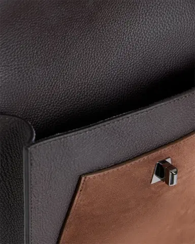 Akris Anouk Small Leather Messenger Crossbody Bag | Thumbnail 3