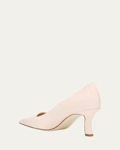 Manolo Blahnik Moiralo Leather Pumps | Thumbnail 2