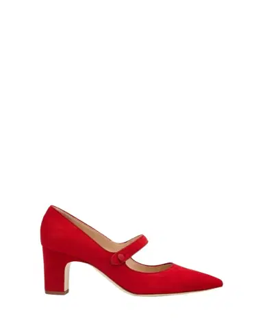 Manolo Blahnik Campariba Kid Suede Pumps | Thumbnail 1