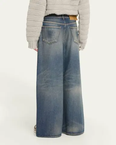 MM6 MAISON MARGIELA 5-Pocket Drawstring Jeans | Thumbnail 3