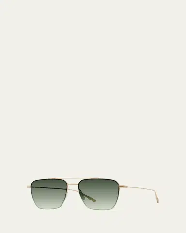 BARTON PERREIRA ARMS5552KW Square Titanium Sunglasses | Thumbnail 2