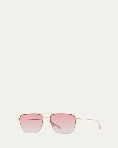 BARTON PERREIRA ARMS5552KW Square Titanium Sunglasses | Thumbnail 5