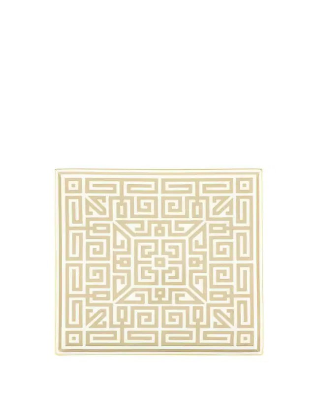 Ginori 1735 Labirinto Cachemire Vide Poche Square Plate