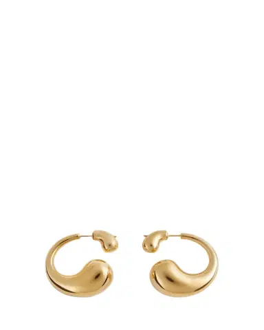 Bottega Veneta 18K Gold-Finish Sterling Silver Earrings | Thumbnail 1
