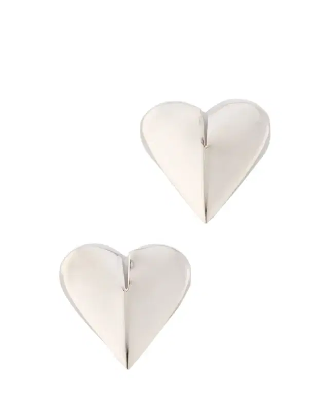 ALAIA Peaked Heart Earrings