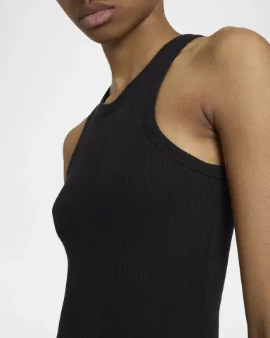 Alaïa Ribbed Sleeveless Bodysuit | Thumbnail 5