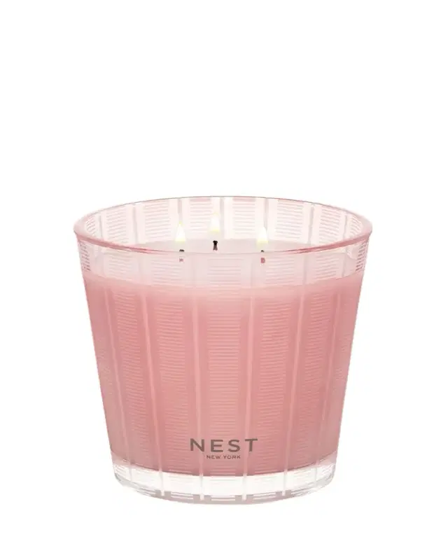 NEST New York Himalayan Salt Rosewater 3 Wick Candle, 21.2 oz.