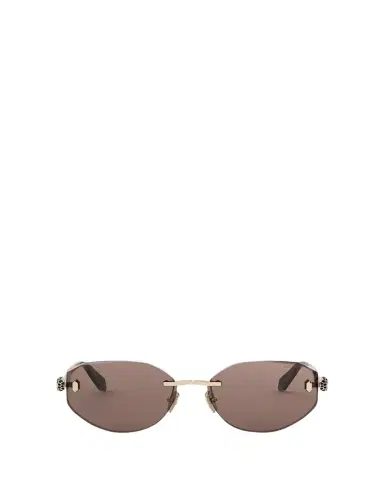 BVLGARI Serpenti Forever Rimless Oval Metal Sunglasses | Thumbnail 1 BVLGARI Serpenti Forever Rimless Oval Metal Sunglasses | Thumbnail 1