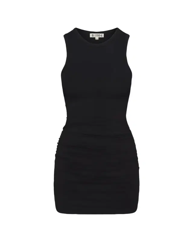 Eterne Carrie Ruched Mini Dress