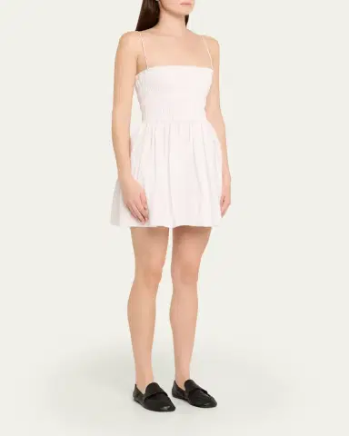 Matteau Shirred Bodice Mini Dress | Thumbnail 4 Matteau Shirred Bodice Mini Dress | Thumbnail 4