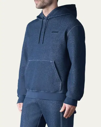 Mackage Men's Krystian Double-Face Jersey Logo Hoodie | Thumbnail 4
