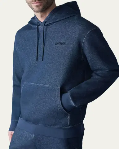 Mackage Men's Krystian Double-Face Jersey Logo Hoodie | Thumbnail 5