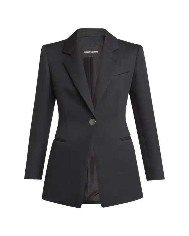 Techno Scuba One-Button Blazer