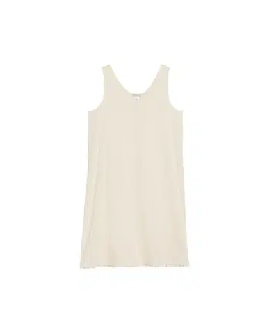 Hanro Anouk Embroidery-Trim Cotton Tank Nightgown | Thumbnail 1 Hanro Anouk Embroidery-Trim Cotton Tank Nightgown | Thumbnail 1