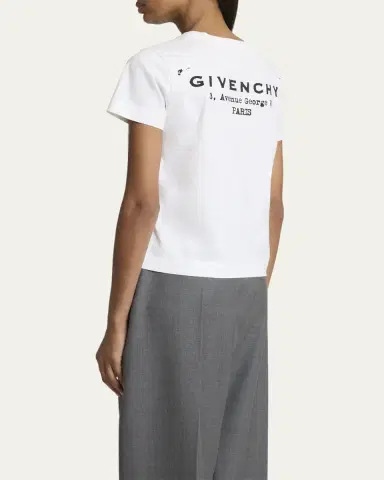 Givenchy Print Logo Short-Sleeve Tee | Thumbnail 3