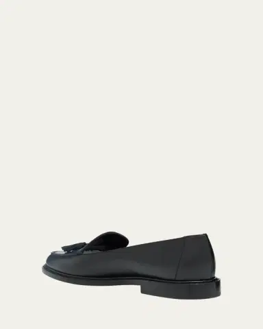 Manolo Blahnik Bucky Leather Loafers | Thumbnail 2 Manolo Blahnik Bucky Leather Loafers | Thumbnail 2