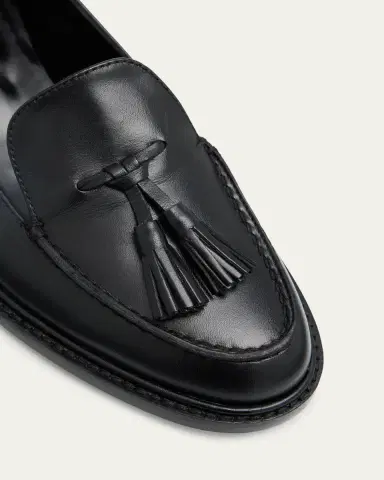Manolo Blahnik Bucky Leather Loafers | Thumbnail 3 Manolo Blahnik Bucky Leather Loafers | Thumbnail 3