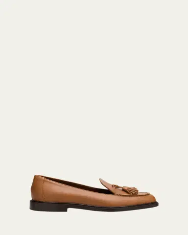 Manolo Blahnik Bucky Leather Loafers | Thumbnail 4 Manolo Blahnik Bucky Leather Loafers | Thumbnail 4