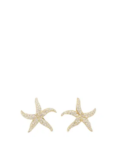 Sydney Evan 14K Gold Diamond Starfish Stud Earrings | Thumbnail 1 Sydney Evan 14K Gold Diamond Starfish Stud Earrings | Thumbnail 1