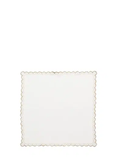 Kim Seybert Arches Brown Napkin | Thumbnail 3