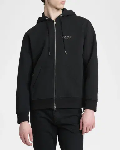 Givenchy Men's  Stamp Zip Hoodie | Thumbnail 3