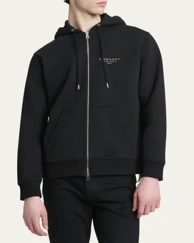 Givenchy Men's  Stamp Zip Hoodie | Thumbnail 8
