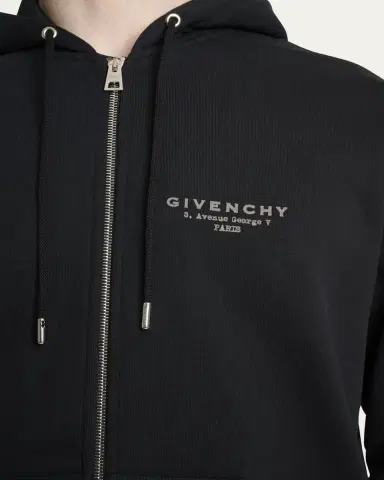 Givenchy Men's  Stamp Zip Hoodie | Thumbnail 9