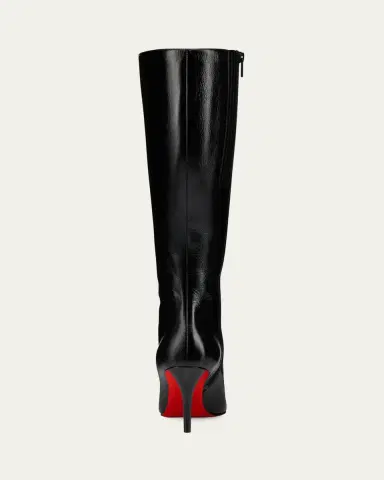 Christian Louboutin 80mm Miss Z Leather Knee-High Boots | Thumbnail 8 Christian Louboutin 80mm Miss Z Leather Knee-High Boots | Thumbnail 8