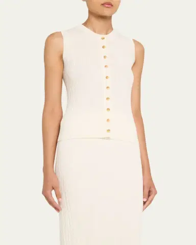 Anna Quan Serafina Button-Front Top | Thumbnail 4