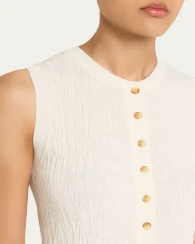 Anna Quan Serafina Button-Front Top | Thumbnail 5