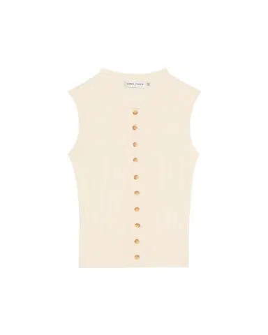 Anna Quan Serafina Button-Front Top | Thumbnail 1