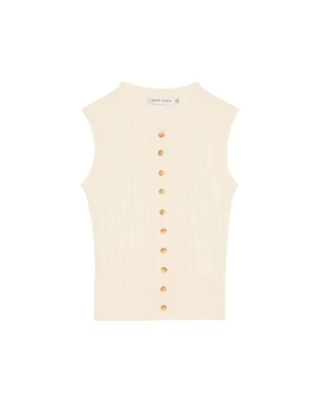 Serafina Button-Front Top