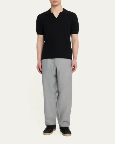 Golden Goose Men's Exclusive Ball Star Nubuck Low-Top Sneakers | Thumbnail 3 Golden Goose Men's Exclusive Ball Star Nubuck Low-Top Sneakers | Thumbnail 3