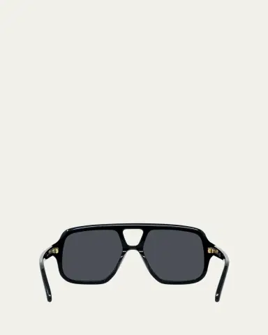 Loewe Slim Aviator Logo Sunglasses | Thumbnail 5 Loewe Slim Aviator Logo Sunglasses | Thumbnail 5