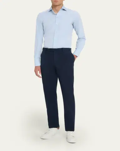 Incotex Men's Royal Batavia Twill Pants | Thumbnail 10