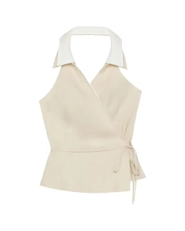 Campbell Linen Halter Shirt