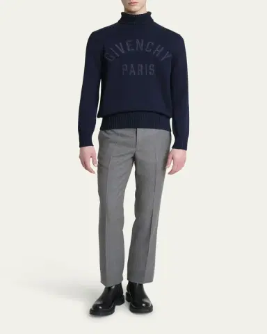 Givenchy Men's Logo Turtleneck Sweater | Thumbnail 2