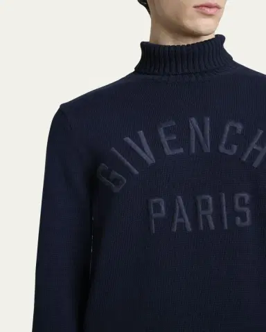 Givenchy Men's Logo Turtleneck Sweater | Thumbnail 5