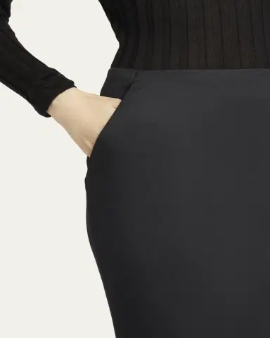 Giorgio Armani Techno Scuba Pencil Skirt | Thumbnail 5