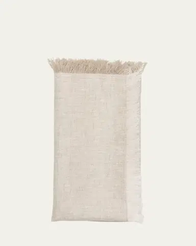 Kim Seybert Chambray Fringe Napkin | Thumbnail 2