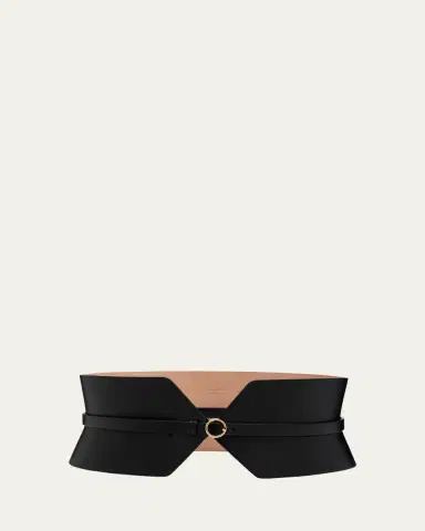 Alaïa Buckle Wide Bustier Belt | Thumbnail 3