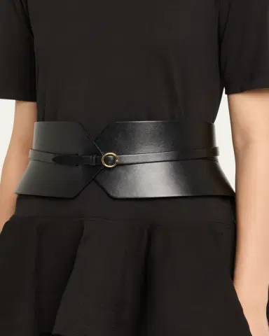 Alaïa Buckle Wide Bustier Belt | Thumbnail 4