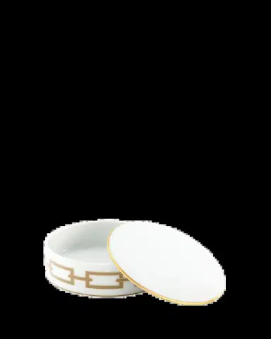 GINORI 1735 Catene Cachemire Round Trinket Box | Thumbnail 2