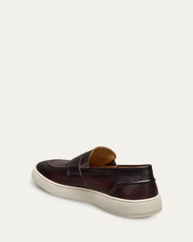 Allen Edmonds Reserve Men's Roman Pebble Leather Hybrid Penny Loafers | Thumbnail 2 Allen Edmonds Reserve Men's Roman Pebble Leather Hybrid Penny Loafers | Thumbnail 2