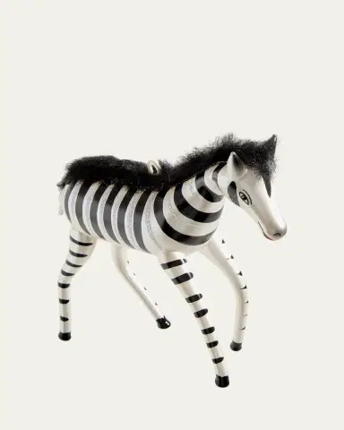 De Carlini Zebra Christmas Ornament | Thumbnail 2