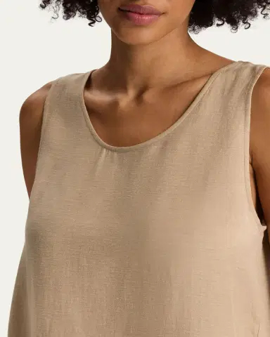 Hanro Urban Casuals Relaxed Linen-Blend Tank | Thumbnail 4